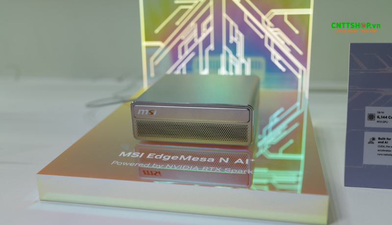Mini PC MSI EdgeMesa N AI+ dành cho phát triển AI