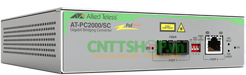 Bộ chuyển đổi quang điện Allied Telesis AT-PC2000/SC.