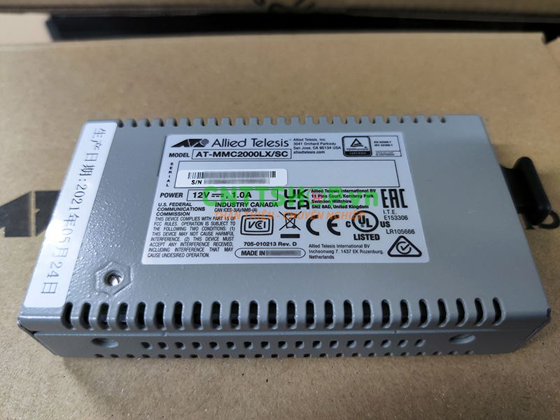 Allied Telesis AT-MMC2000LX/SC Media Converter 10/100/1000T to