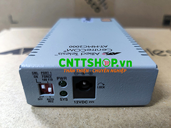 AT-MMC2000LX/SC Allied Telesis Media Converter 10/100/1000T to 1000LX/SC