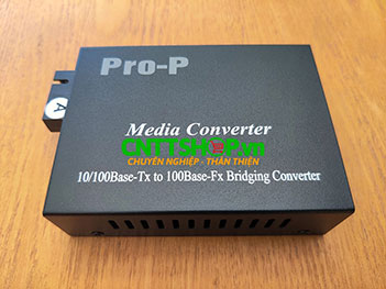 PRO-110S-20A Media converter 10/100M, single fiber, Tx1310nm/Rx1550nm