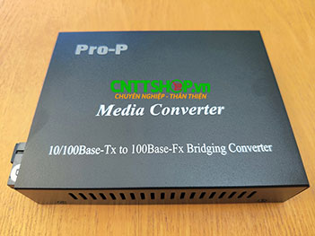 PRO-114S-20B 4x 10/100Base-Tx to 100Base-Fx Converter.