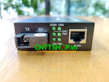 PRO-210S-20A Media Converter  10/100/1000, SMF, TX1310/RX1550nm, 20KM