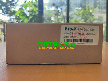 PRO-210S-20B Media Converter  10/100/1000, SMF, TX1550/RX1310nm, 20KM