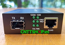 PRO-220-SFP Media converter 10/100/1000M và SFP Slot