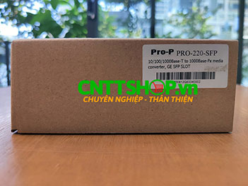 PRO-220-SFP Media converter 10/100/1000M và SFP Slot