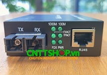 PRO-220S-MM Media Converter double fiber, multimode 550m.