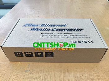 PRO-220S-MM Media Converter double fiber, multimode 550m.