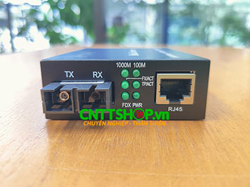 PRO-220S-MM Media Converter double fiber, multimode 550m.