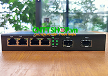 PRO-2224-SFP Media Converter 2 x 1000 Base-Tx to 4x 1000 Base-Fx