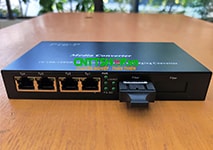 PRO-224S-20 Media Converter 10/100/1000Base-Tx to 4 x 10/100/1000Base-Fx