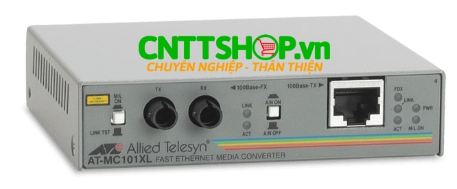 Allied Telesis AT-MC101XL media converter.