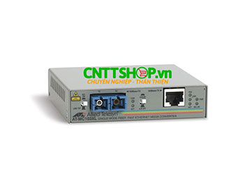 AT-MC103XL Allied Telesis UTP to single-mode SC 15 km fiber
