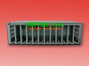 AT-MCR12-10 Allied Telesis 12 Slot Media Converter Chassis, 1 x AT-PWR4 AC PSU