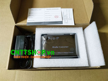 PRO-112S-20A Media Converter, 2 x 10/100Base-TX/1 x FX , 20Km SC Connector