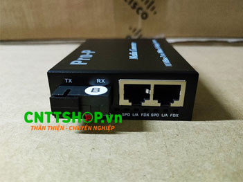PRO-112S-20B Media Converter 2 x 10/100Base-TX/1 x FX, 20Km