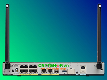 C1111-8PLTELA Ruoter Cisco ISR, WAN GE/SFP Combo, 8x LAN