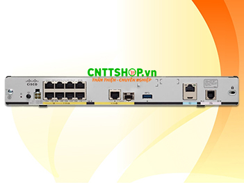 C1113-8PM Router Cisco ISR, 1x WAN GE/SFP Combo, 8x LAN PoE