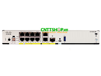Router Cisco ISR C1161X-8P Dual WAN SD-WAN, 8 x LAN GE