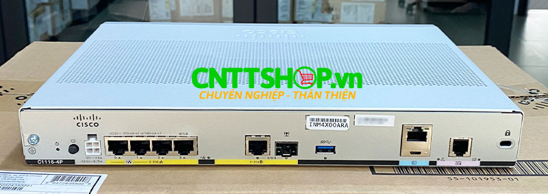 Router Cisco C1116-4P ISR 1100 Series