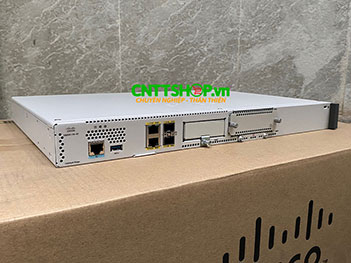 C8200-1N-4T Router Cisco C8200 1RU w/ 1 NIM slot and 4 x 1-Gigabit Ethernet WAN ports