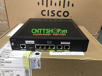 C921-4P Cisco ISR 921 Gigabit Ethernet Security Router, IP Base