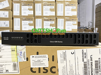 ISR4221/K9 Router Cisco 2GE 2NIM 8G FLASH 4G DRAM IPB