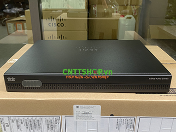 ISR4321/K9 Router Cisco 2GE 2NIM 4G FLASH 4G DRAM IPB
