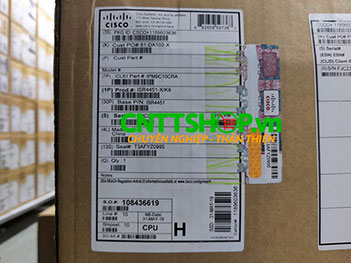 ISR4451-X/K9 Router Cisco 4 GE, 3 NIM, 2 SM, 8 GB FLASH, 6 GB DRAM