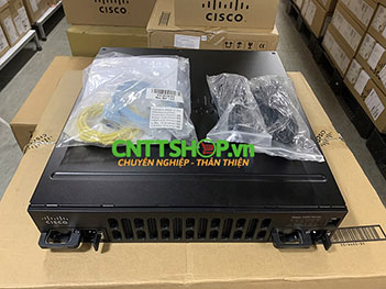 ISR4451-X/K9 Router Cisco 4 GE, 3 NIM, 2 SM, 8 GB FLASH, 6 GB DRAM