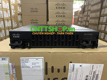 ISR4451-X/K9 Router Cisco 4 GE, 3 NIM, 2 SM, 8 GB FLASH, 6 GB DRAM