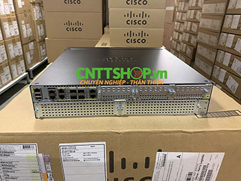 ISR4451-X/K9 Router Cisco 4 GE, 3 NIM, 2 SM, 8 GB FLASH, 6 GB DRAM