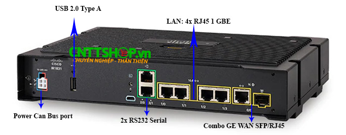 IR1831-K9 Cisco Catalyst IR1831 Rugged Router