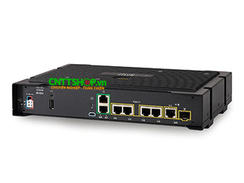 Cisco IR1831-K9 2 cellular + 1 Wi-Fi slot, 4 GB memory, CAN bus