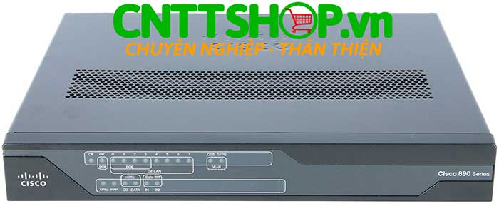 Router Cisco C896VA-K9 896 VDSL2/ADSL2+ over ISDN and 1GE/SFP Sec Router