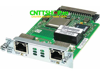 VWIC3-2MFT-G703= - 2-Port 3rd Gen Multiflex Trunk Voice/WAN Int. Card - G.703