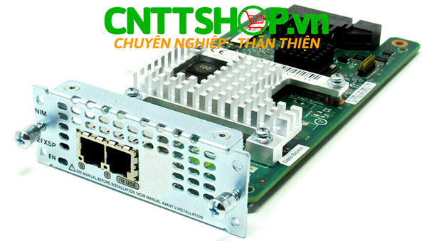 Cisco NIM-2FXSP 2 Ports Analog Voice Network Interface Module - FXS, FXS-E and DID for Cisco 4000 Series ISRs