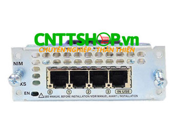 NIM-4FXS Cisco 4-Port Network Interface Module - FXS, FXS-E and DID
