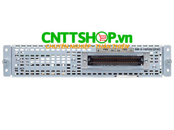 SM-X-16FXS/2FXO Cisco Voice Single-wide Service Module