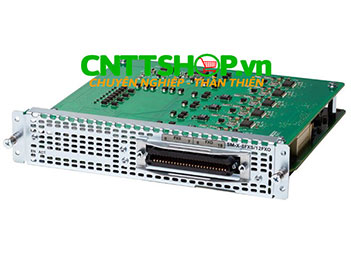 SM-X-8FXS/12FXO Cisco Single-wide Voice Interface Cards