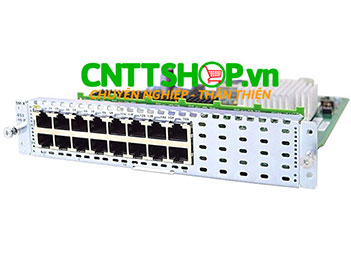 SM-X-ES3-16-P Cisco SM-X EtherSwitch, L2/L3, SM, 16 GE, POE+