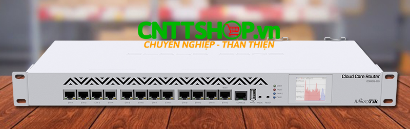 CCR1016-12G Router Mikrotik 12 Port 1GE, 2GB RAM, RouterOS L6