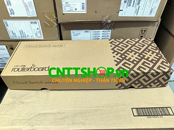 Switch Mikrotik CSS326-24G-2S+RM 24x 1GbE, 2x SFP+ 10GbE port, Adapter 24V 1.2A