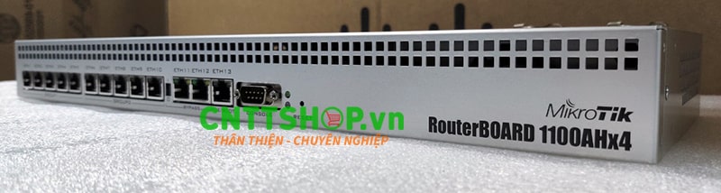 RB1100x4 Router Mikrotik 13 x 10/100/1000 RJ45 ports, rack 1U