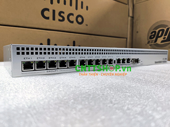 Router Mikrotik RB1100AHx4 13 Port GE, Rack 1U, băng thông IPsec 2,2Gbps