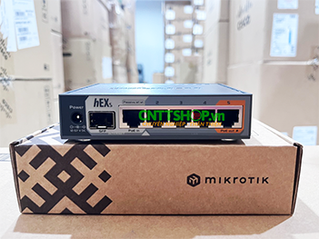 Mikrotik Router RB760iGS, 1x SFP, 5x 1GE RJ45, PoE in/out, RouterOS L4