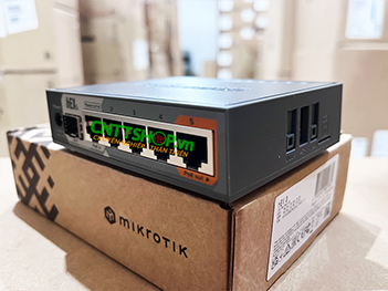 Mikrotik Router RB760iGS, 1x SFP, 5x 1GE RJ45, PoE in/out, RouterOS L4