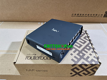 hAP ac² Mikrotik router wifi dual-band 802.11ac, 5 gigabit ethernet port.