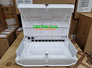 Switch MikroTik CRS310-1G-5S-4S+OUT 1x 1G Ethernet PoE IN, 4x 10G SFP+, 5x SFP