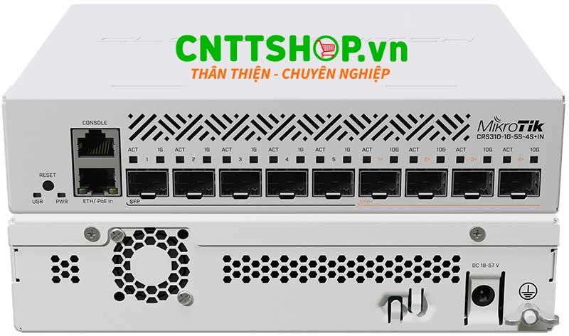 Switch MikroTik CRS310-1G-5S-4S+IN